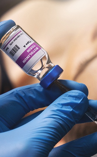 A bottle of BOTOX