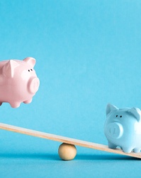 Piggy bank balance for cost of veneers in Boston