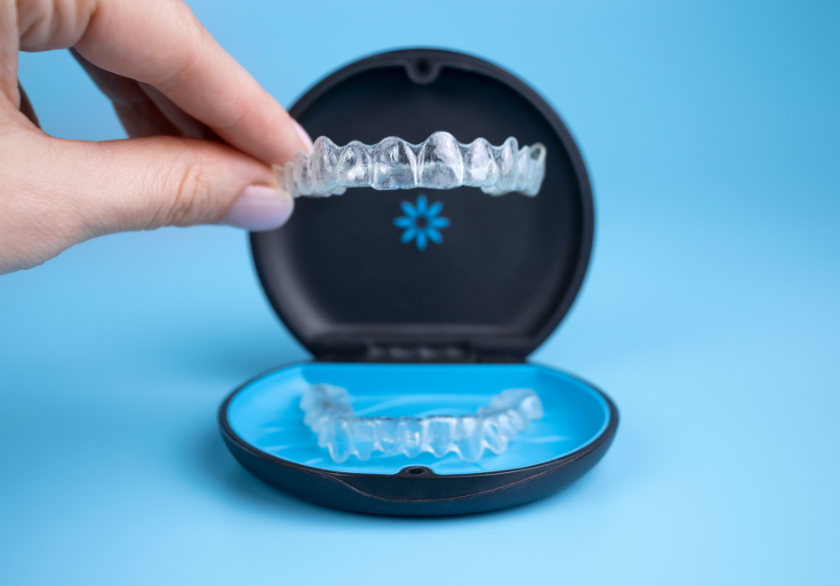 Invisalign in tray